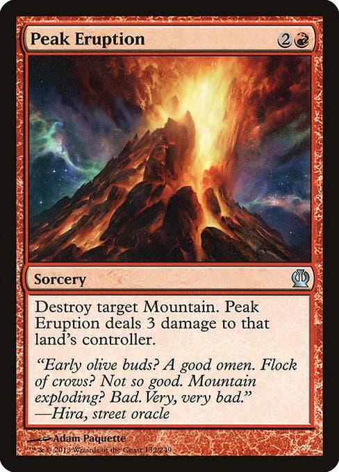 Peak Eruption (Uncommon)
