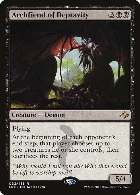 Archfiend of Depravity from Fate Reforged (Rare)