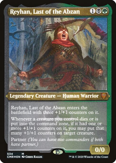 Reyhan, Last of the Abzan from Commander Legends (Mythic)