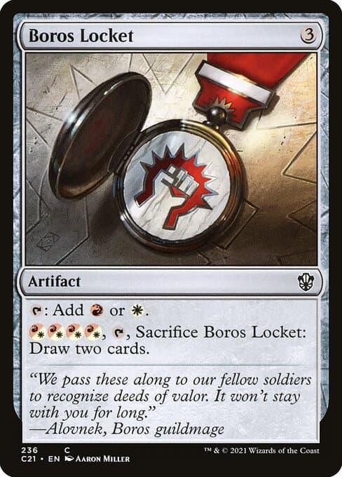 Boros Locket from Commander 2021 (Common)
