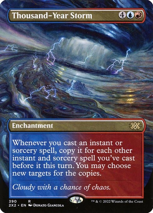 Thousand-Year Storm from Double Masters 2022 (Rare)