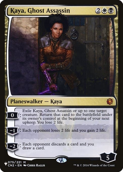 Kaya, Ghost Assassin from The List (Mythic)