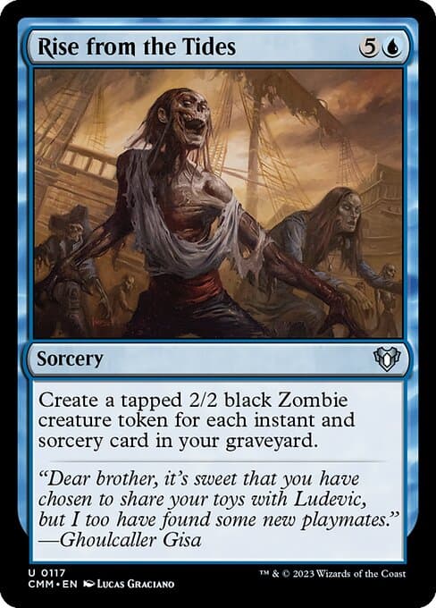 Rise from the Tides from Commander Masters (Uncommon)