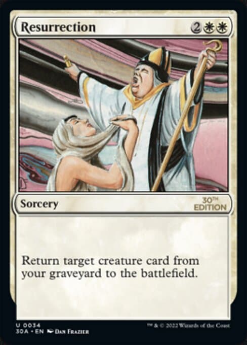 Resurrection from 30th Anniversary Edition (Uncommon)