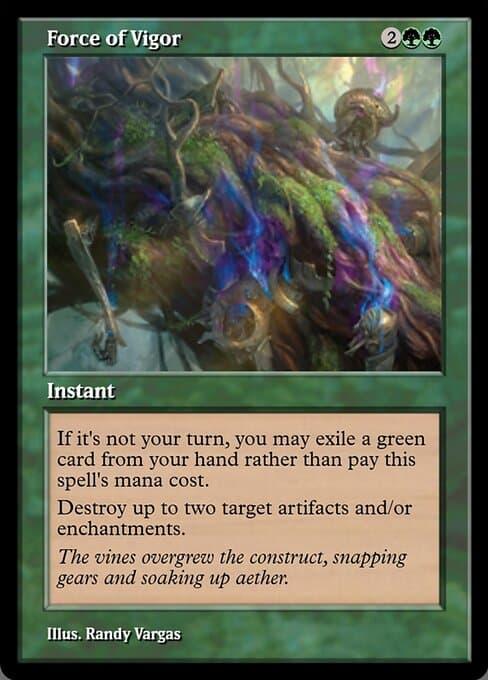 Force of Vigor from Magic Online Promos (Rare)