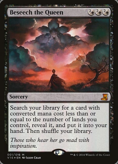 Beseech the Queen from From the Vault: Lore (Mythic)