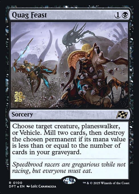 Quag Feast from Aetherdrift Promos (Rare)
