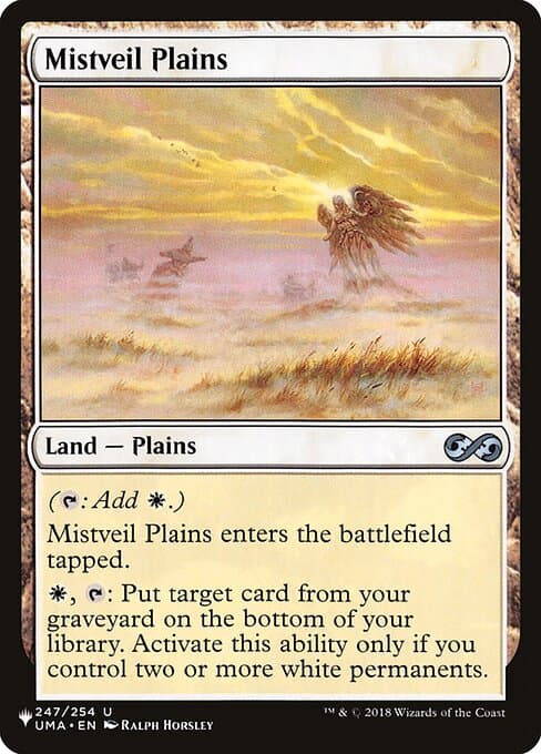 Mistveil Plains from The List (Uncommon)