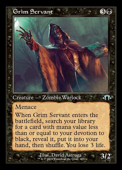 Grim Servant from Modern Horizons 3 (Uncommon)