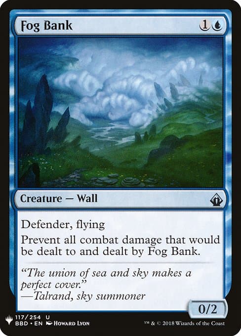Fog Bank from The List (Uncommon)