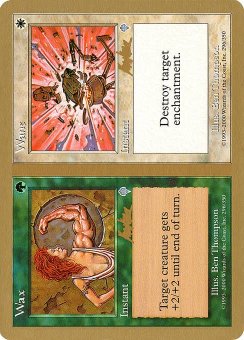 Wax // Wane from World Championship Decks 2002 (Uncommon)