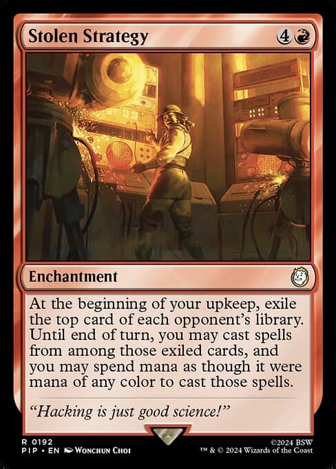 Stolen Strategy from Fallout (Rare)