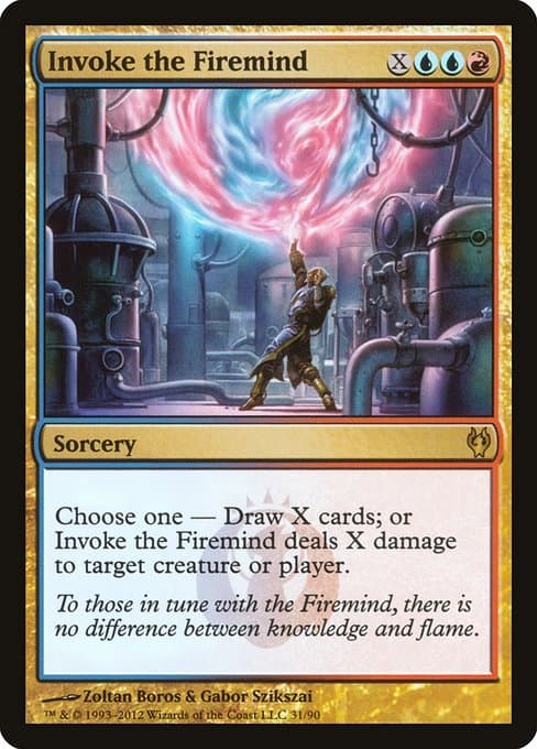 Invoke the Firemind (Rare)