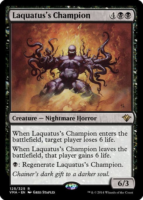 Laquatus's Champion from Vintage Masters (Rare)