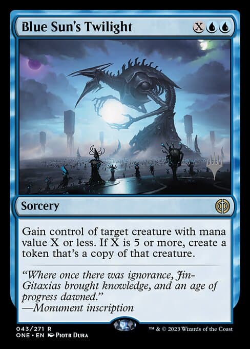 Blue Sun's Twilight from Phyrexia: All Will Be One Promos (Rare)