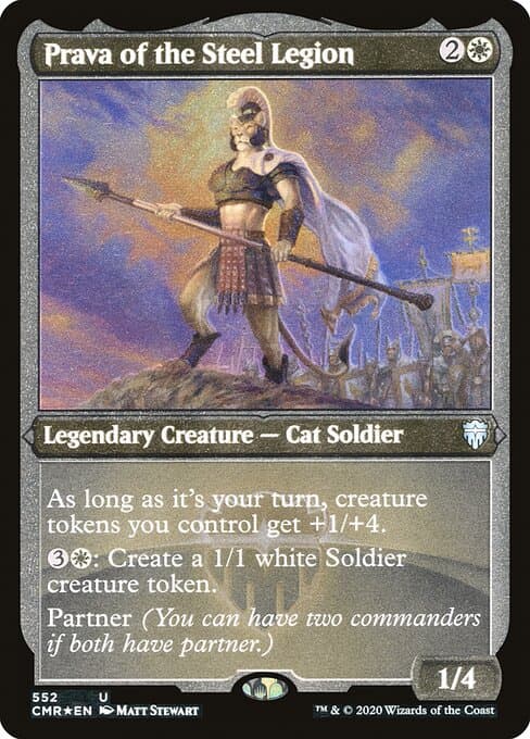 Prava of the Steel Legion from Commander Legends (Uncommon)