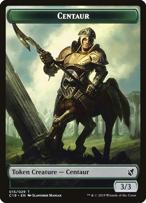 Centaur from Commander 2019 Tokens (Common)
