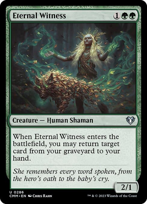 Eternal Witness (Uncommon)