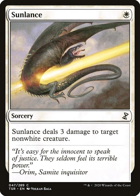 Sunlance from Time Spiral Remastered (Common)