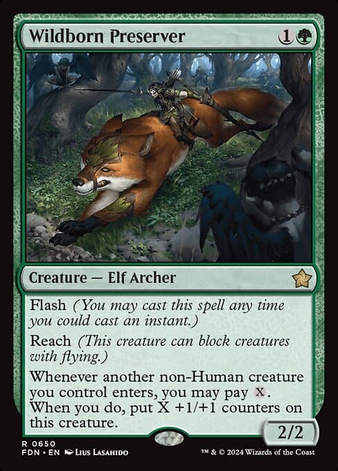 Wildborn Preserver from Foundations (Rare)