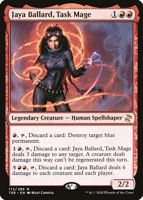Jaya Ballard, Task Mage from Time Spiral Remastered (Rare)