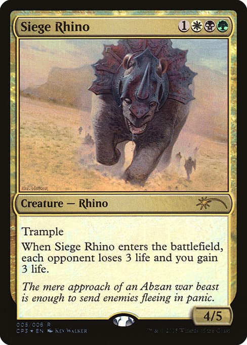 Siege Rhino (Rare)