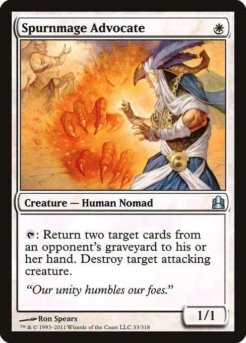 Spurnmage Advocate (Uncommon)