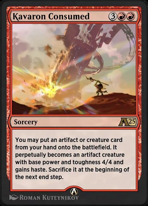 Kavaron Consumed (Rare)
