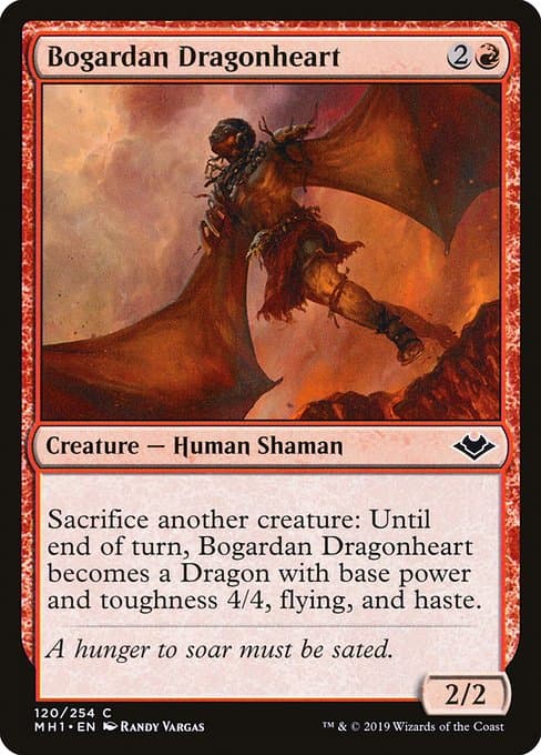 Bogardan Dragonheart from Modern Horizons (Common)