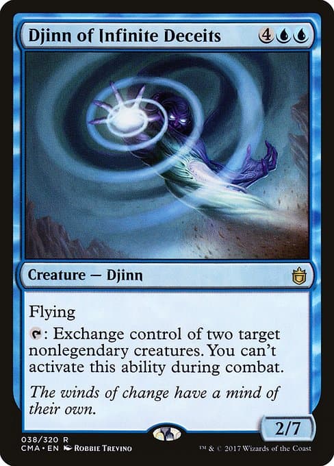 Djinn of Infinite Deceits (Rare)