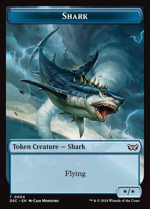 Shark from Duskmourn Commander Tokens (Common)