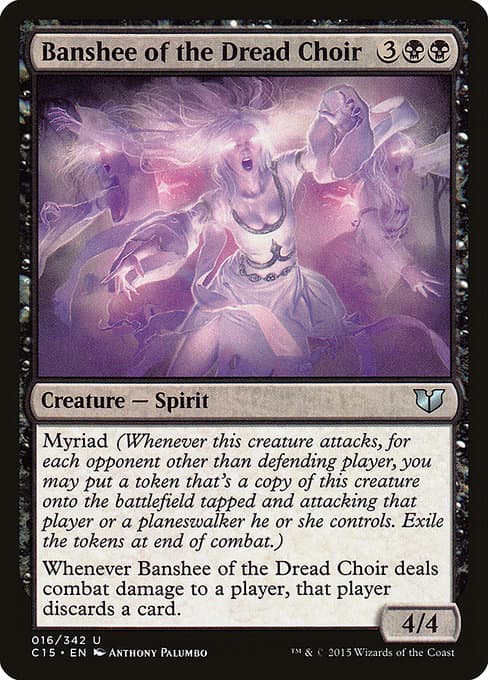 Banshee of the Dread Choir from Commander 2015 (Uncommon)