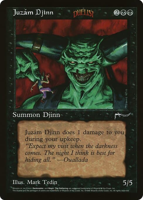 Juzám Djinn from Oversized 90's Promos (Rare)