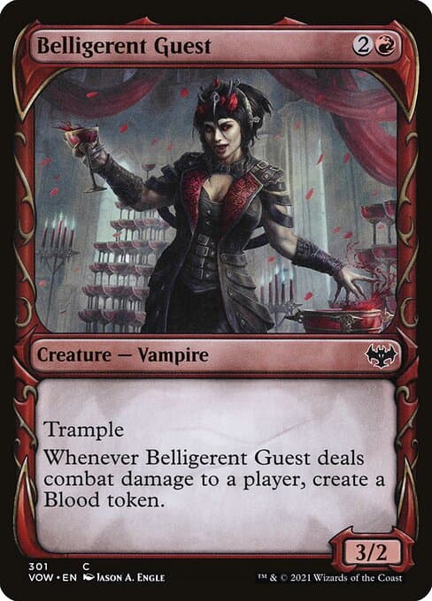 Belligerent Guest from Innistrad: Crimson Vow (Common)