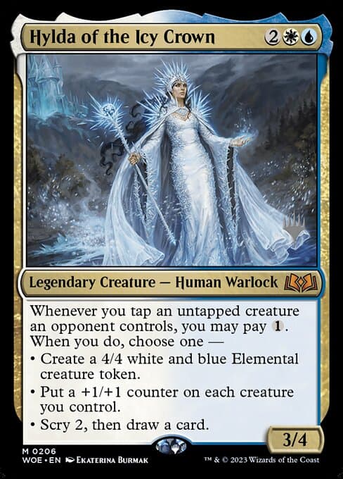 Hylda of the Icy Crown from Wilds of Eldraine Promos (Mythic)