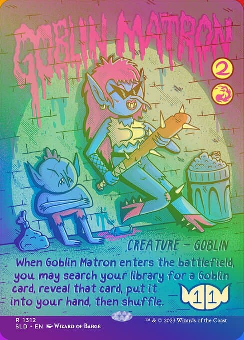Goblin Matron from Secret Lair Drop (Rare)