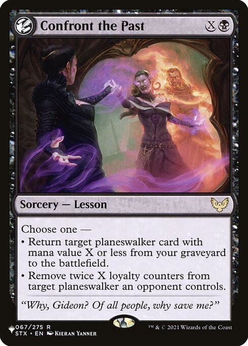 Confront the Past from The List (Rare)