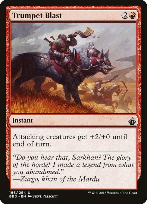 Trumpet Blast from Battlebond (Uncommon)
