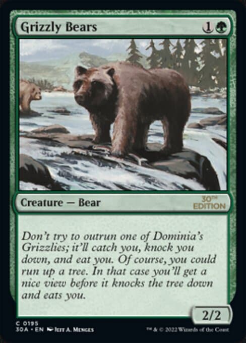 Grizzly Bears from 30th Anniversary Edition (Common)