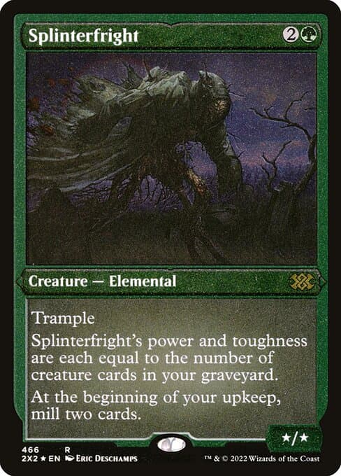 Splinterfright from Double Masters 2022 (Rare)