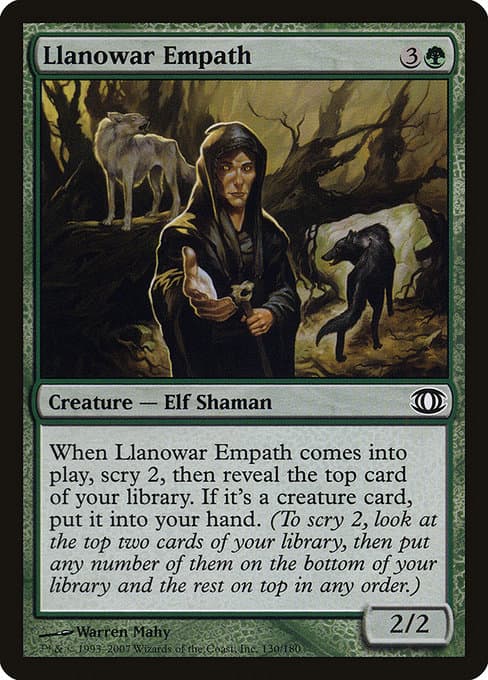 Llanowar Empath from Future Sight (Common)