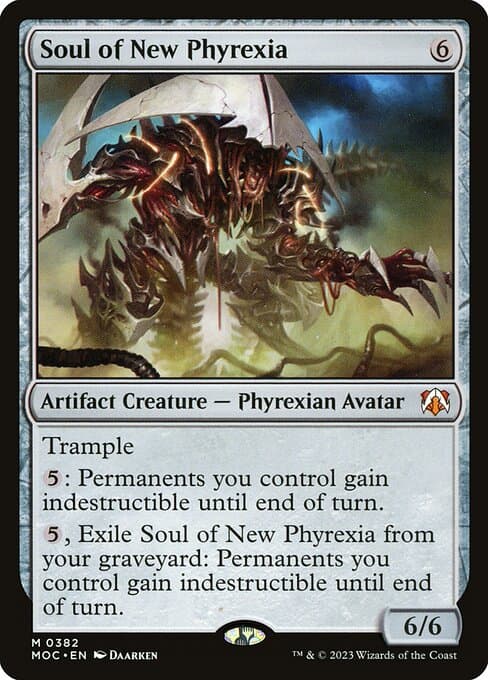 Soul of New Phyrexia from March of the Machine Commander (Mythic)