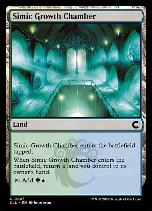 Simic Growth Chamber from Ravnica: Clue Edition (Common)