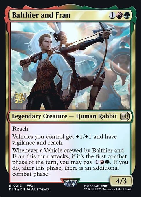 Balthier and Fran (Rare)