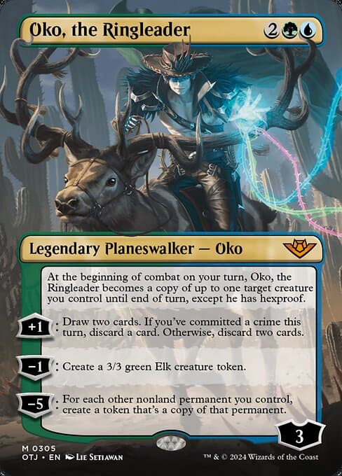 Oko, the Ringleader from Outlaws of Thunder Junction (Mythic)