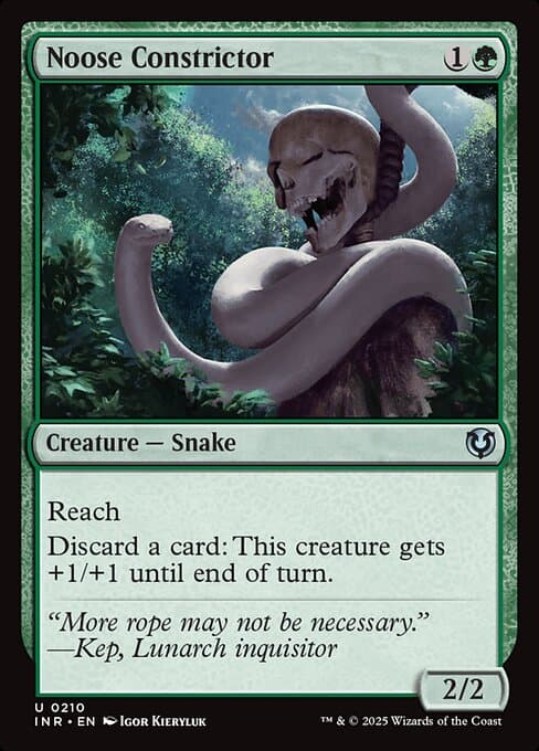 Noose Constrictor from Innistrad Remastered (Uncommon)