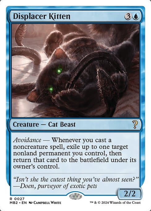 Displacer Kitten (Rare)