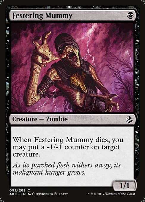 Festering Mummy from Amonkhet (Common)