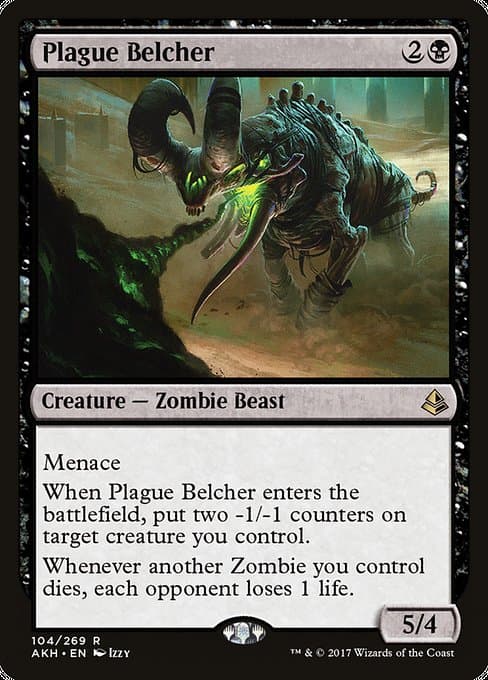 Plague Belcher from Amonkhet (Rare)