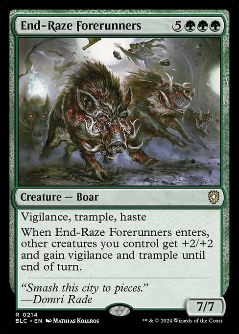 End-Raze Forerunners (Rare)